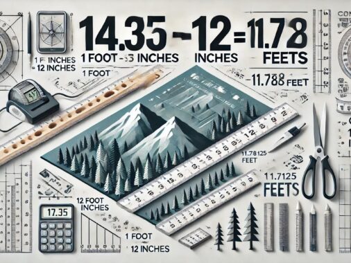 141.375 Inches Into Feet