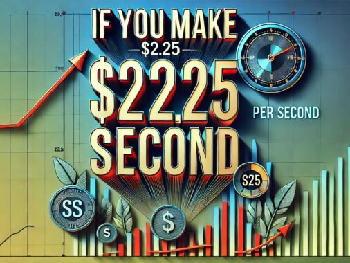 If You Make 22.25$ Per Second