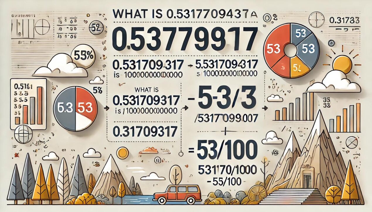 What Is 0.5317094317 As A Fraction