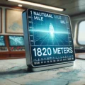 One nautical mile equals 1820 m