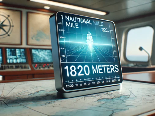 One nautical mile equals 1820 m